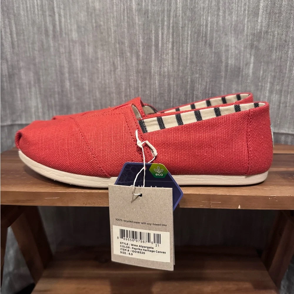 TOMS Alpargata Heritage Canvas - Sz 6.5 - Picture 6 of 7